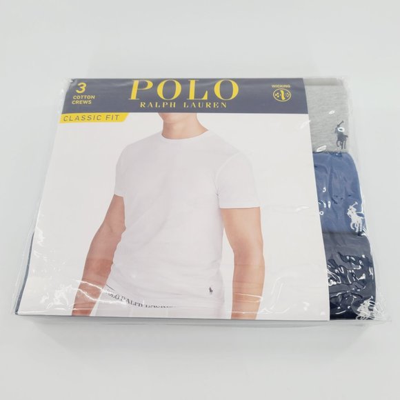 Polo Ralph Lauren 3 Classic Fit Cotton Crews - Picture 2 of 5